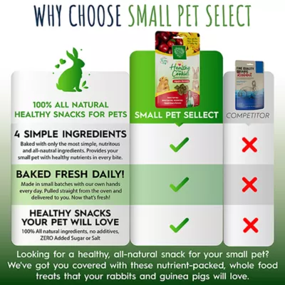 Product Small Pet SelectHealthy Snackers Mini Cookies Small Pet Treats