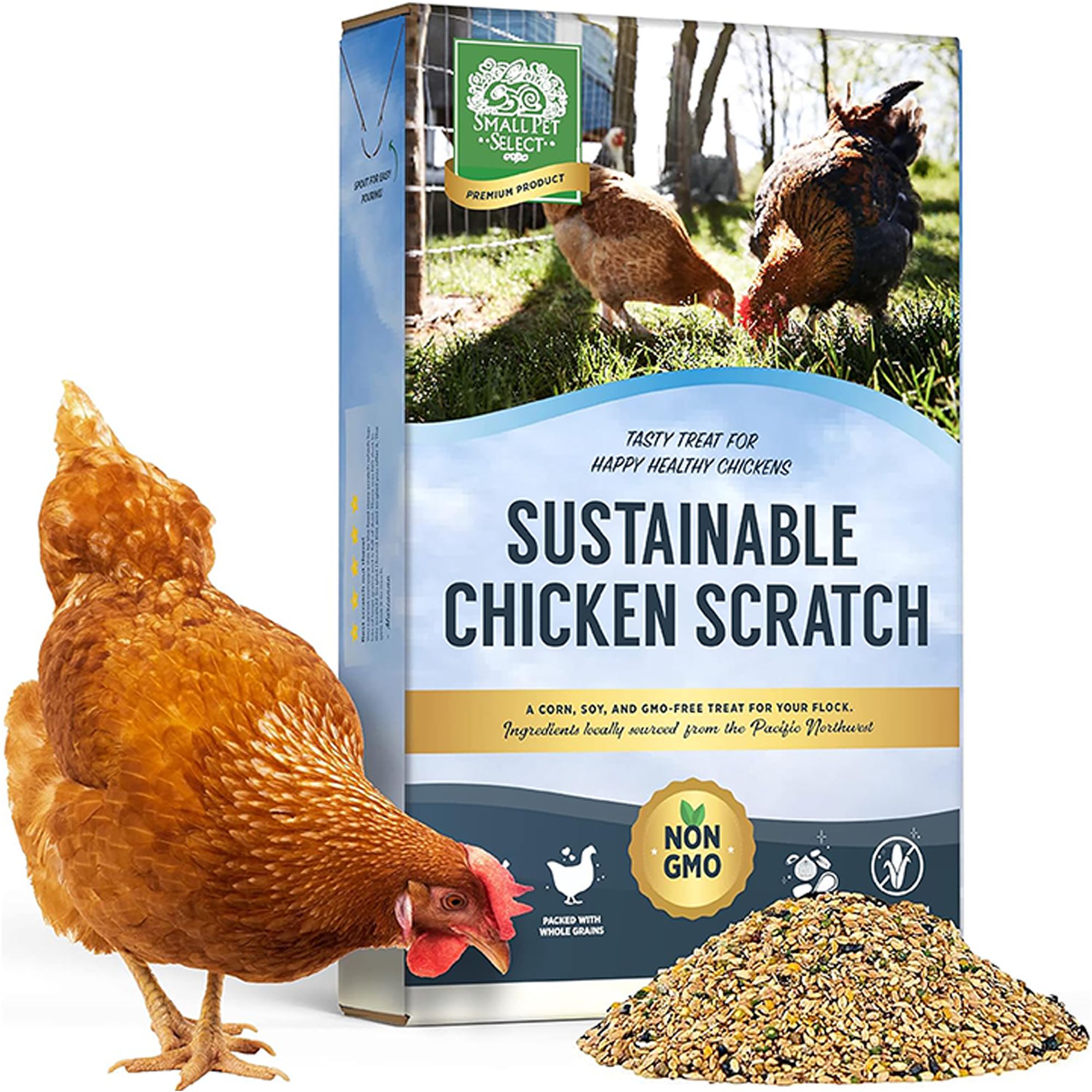 Small Pet Select Sustainable Chicken Scratch - thumbnail 2