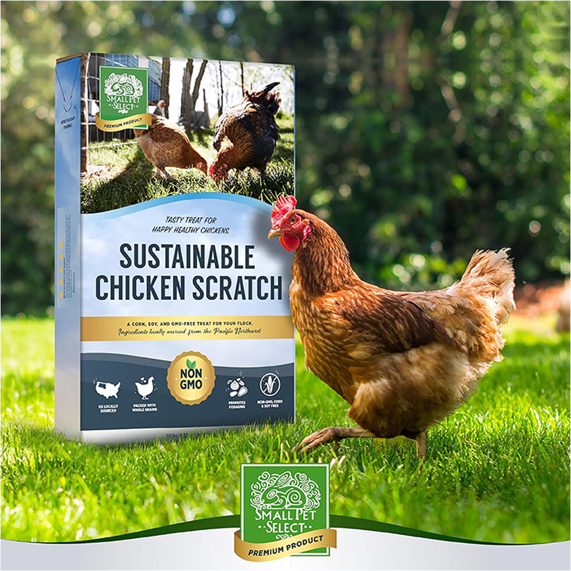 Small Pet Select Sustainable Chicken Scratch - thumbnail 8