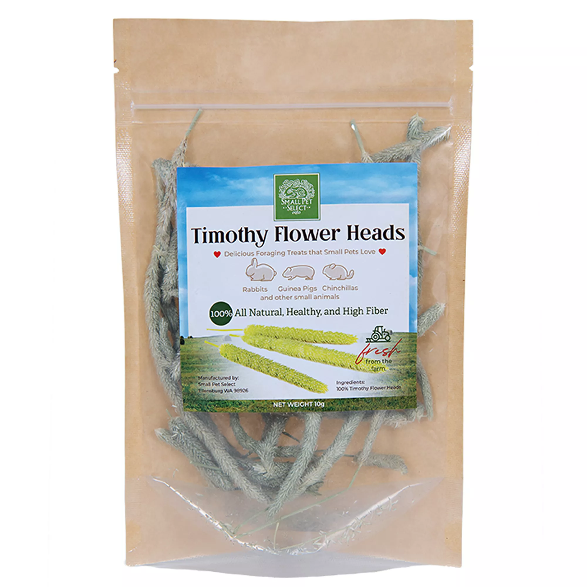 Small Pet Select Timothy Hay Flower Tips