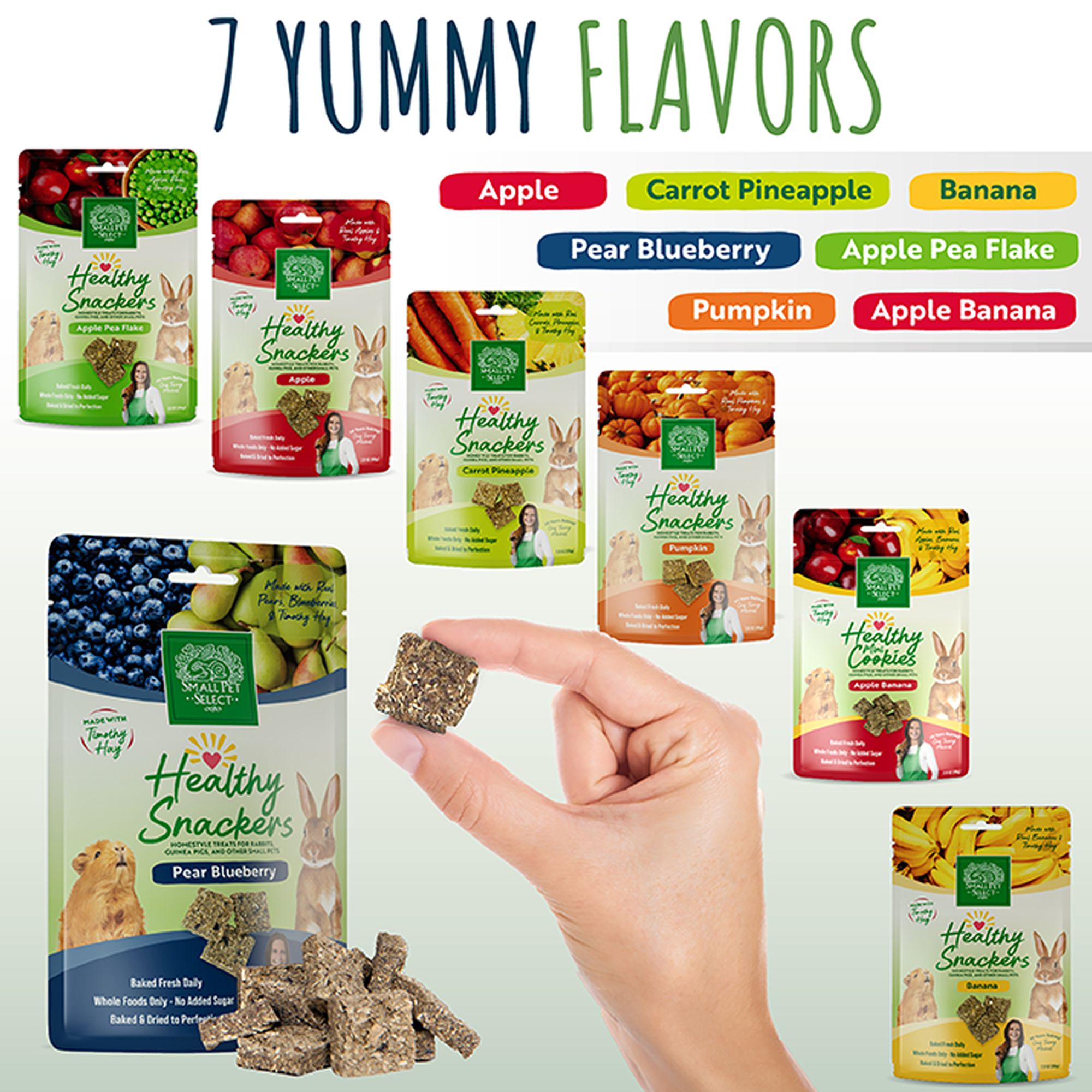 Small Pet Select Healthy Snackers Small Pet Treats 2 oz - thumbnail 7