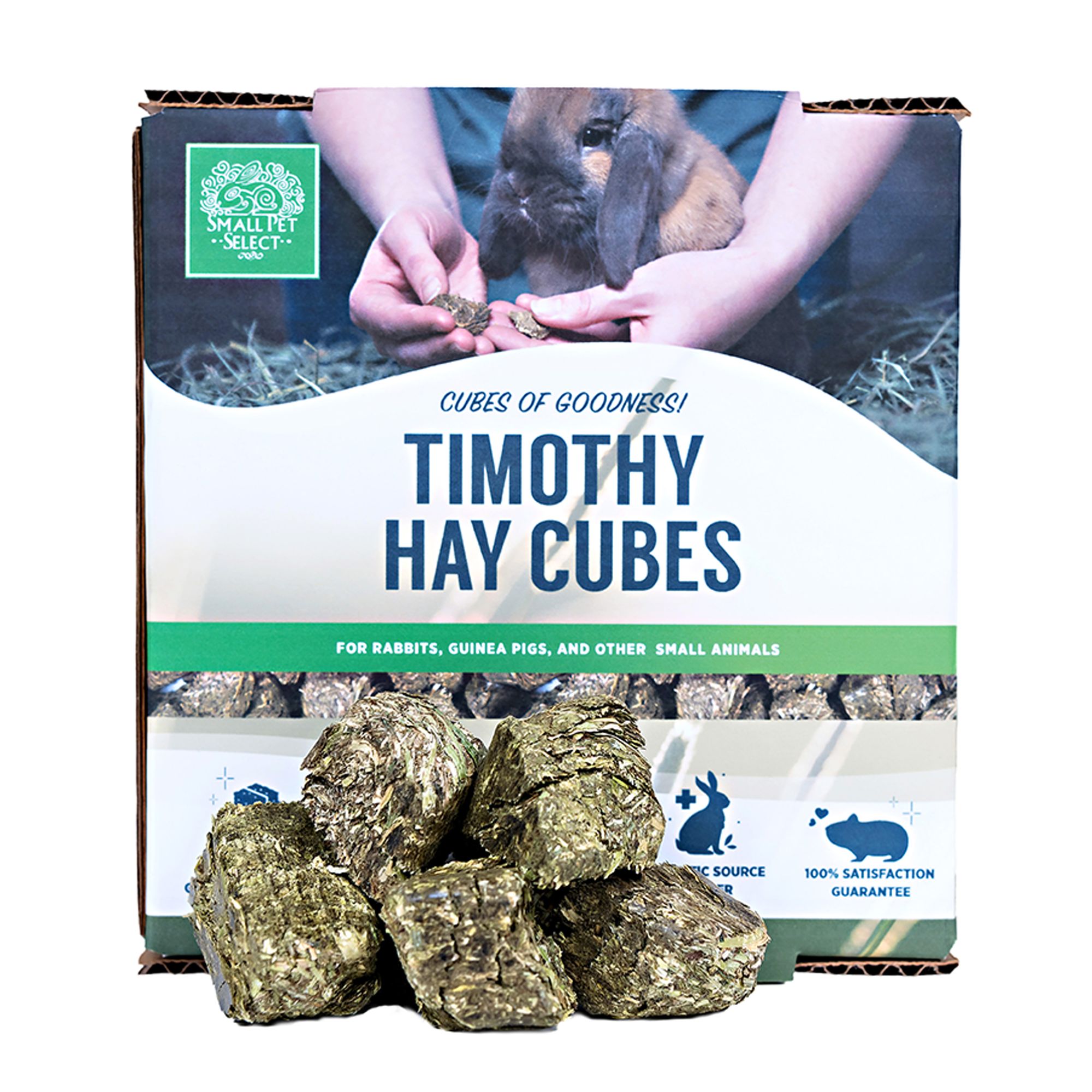 Small Pet Select Straight Timothy Hay Cubes - thumbnail 2