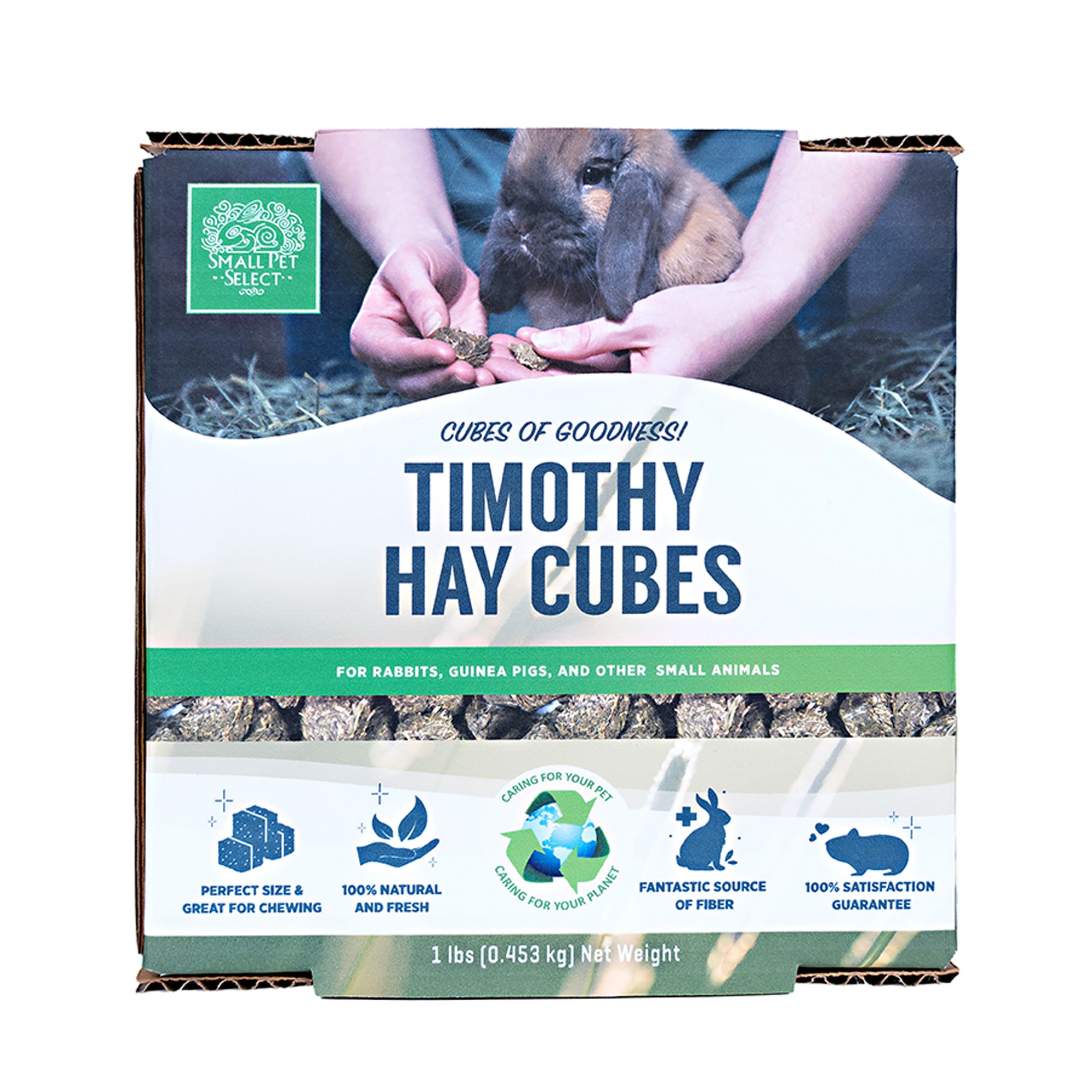 Small Pet Select Straight Timothy Hay Cubes - thumbnail 4