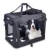 Jespet 3-Door Dog Crate - Folding Metal Kennel image thumbnail 1