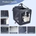 Jespet 3-Door Dog Crate - Folding Metal Kennel image thumbnail 4