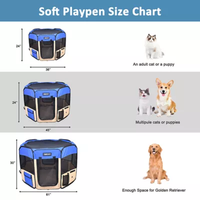 Jespet Pet Playpen - Indoor/Outdoor Exercise Pen - Image 5