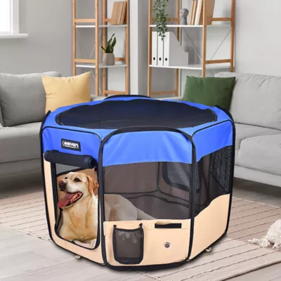 Product Jespet Collapsible Soft-Sided Playpen W/Carry Bag
