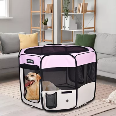 Product Jespet Collapsible Soft-Sided Playpen W/Carry Bag