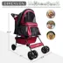Jespet 4-Wheel Pet Stroller image thumbnail 5