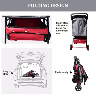 Product Jespet 4-Wheel Pet Stroller