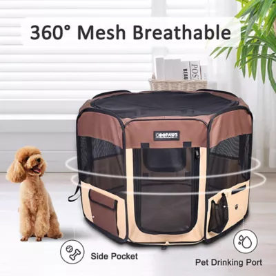 Product Jespet Collapsible Soft-Sided Playpen W/Carry Bag
