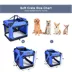 Jespet 3-Door Dog Crate - Folding Metal Kennel image thumbnail 4