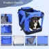 Jespet 3-Door Dog Crate - Folding Metal Kennel image thumbnail 5