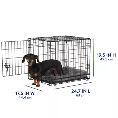 Top Paw® Single Door Folding Wire Dog Crate - Leak Prof Tray; Metal, Collapsible, X-Small - XX Large - Image 3