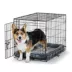 Top Paw® Single Door Folding Wire Dog Crate - Leak Prof Tray; Metal, Collapsible, X-Small - XX Large image thumbnail 2