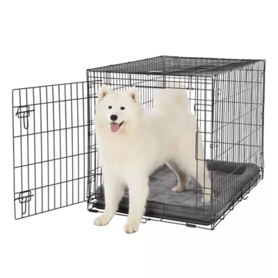 Top Paw® Single Door Folding Wire Dog Crate - Leak Prof Tray; Metal, Collapsible, X-Small - XX Large - Image 2