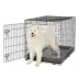 Top Paw® Single Door Folding Wire Dog Crate - Leak Prof Tray; Metal, Collapsible, X-Small - XX Large image thumbnail 2