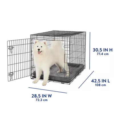 Top Paw® Single Door Folding Wire Dog Crate - Leak Prof Tray; Metal, Collapsible, X-Small - XX Large - Image 3
