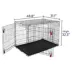 KONG® Ultra-Strong & Durable Double Door Wire Dog Crate w/ Divider Panel - Small, Medium, Large, X-L image thumbnail 4