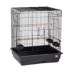 Prevue Pet Products Square Roof Parrot Cage in Black image thumbnail 1