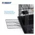 Prevue Pet Products Square Roof Parrot Cage in Black image thumbnail 4