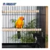 Prevue Pet Products Square Roof Parrot Cage in Black image thumbnail 8