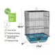 Product Prevue Pet Products Small Slate Blue Bird Cage