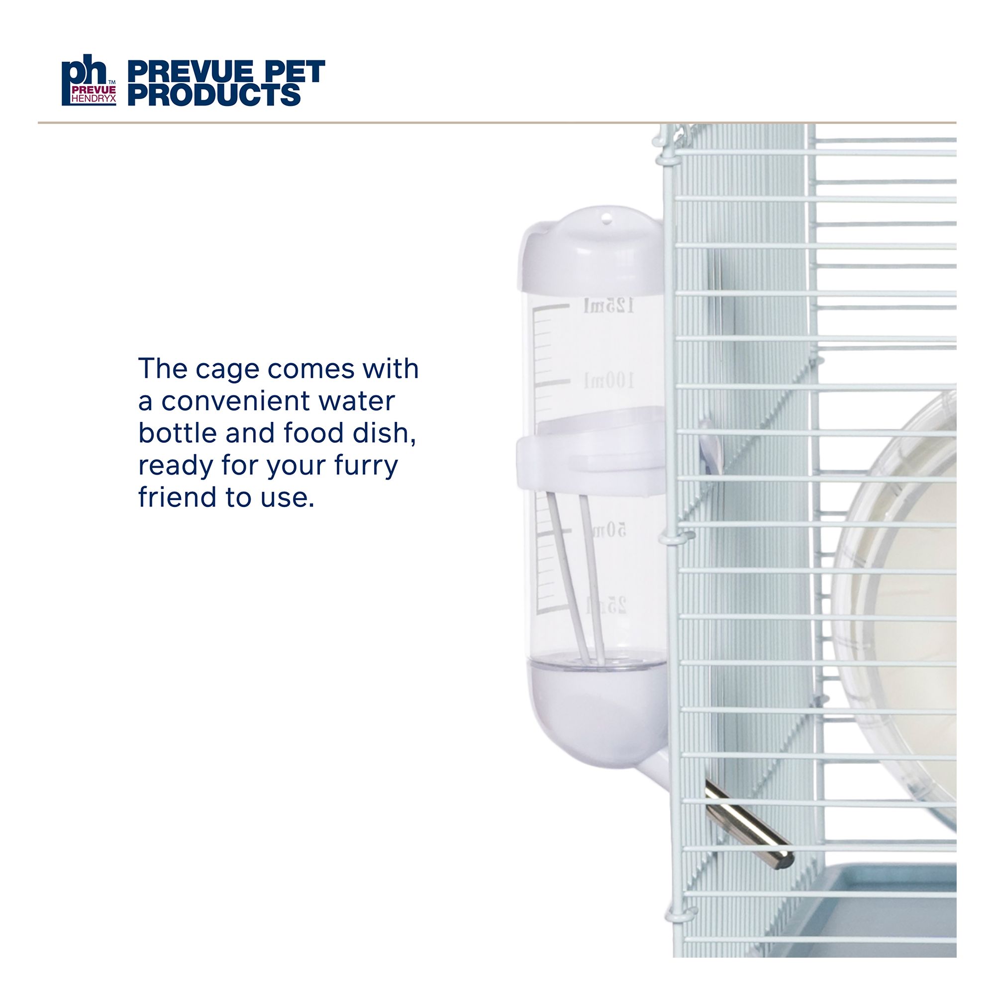 Hamster Haven 3 Story Deluxe Home - Multi-Level Small Pet Cage - thumbnail 5