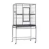 Prevue Pet Products Powder Coated Steel Construction Flight Cage with Stand Black Hammertone image thumbnail 1