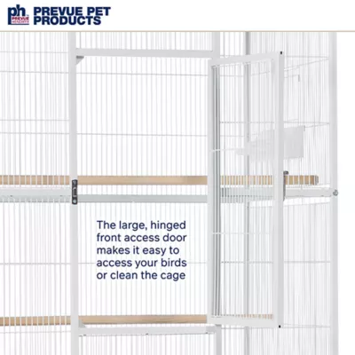 Product  Prevue Pet Products Flight Cage with Stand White