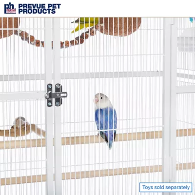 Product  Prevue Pet Products Flight Cage with Stand White