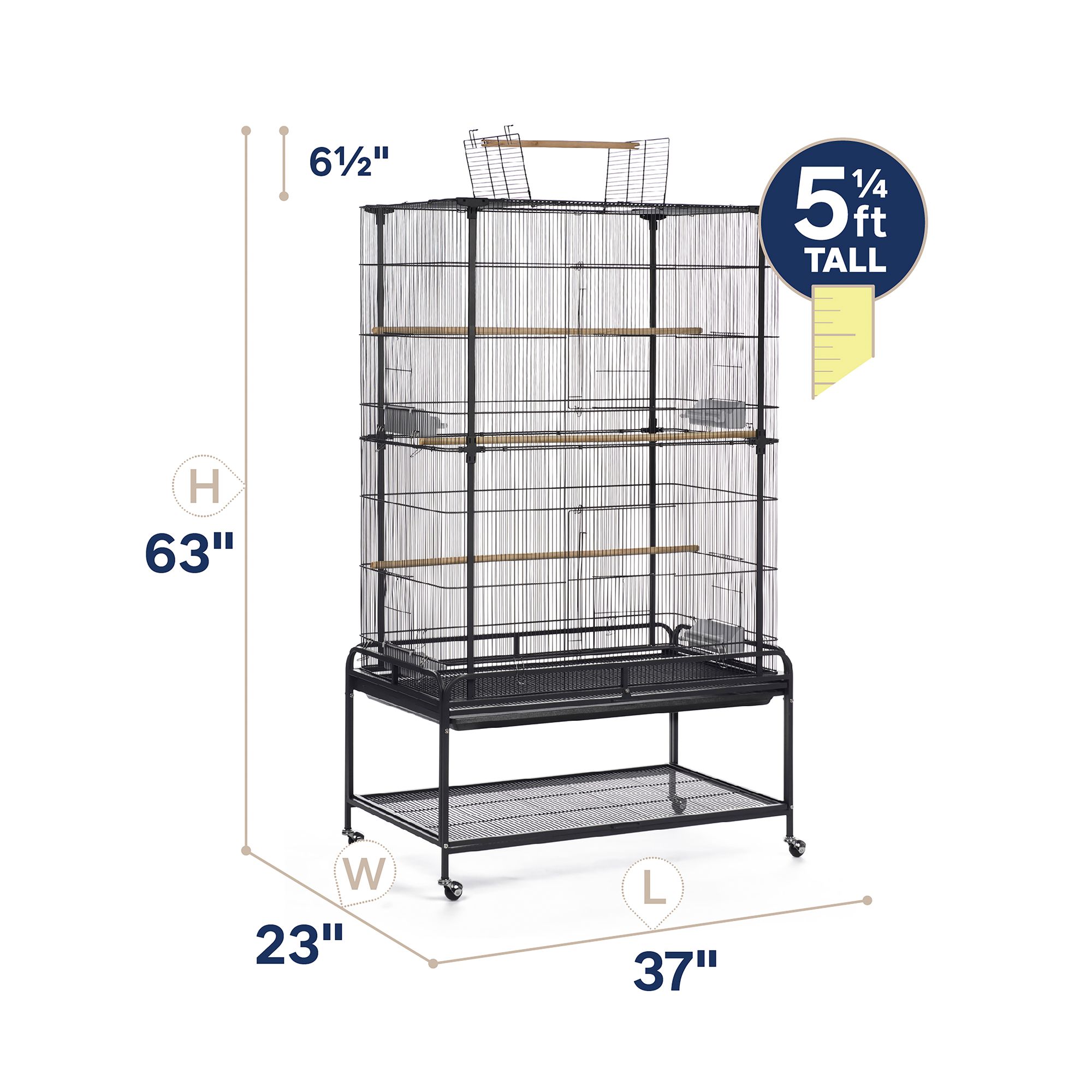 Prevue Pet Products Playtop Flight Cage - thumbnail 7