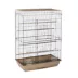 Prevue Pet Products Flight Cage in Brown and Black image thumbnail 1