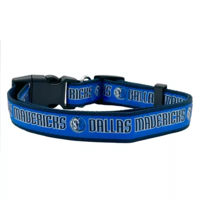 Pets First NBA Dallas Mavericks Satin Dog Collar - Image 2