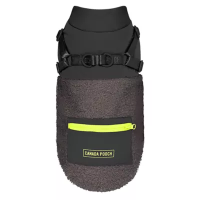 Product Canada Pooch Cool Factor Dog Harness Jacket - Black