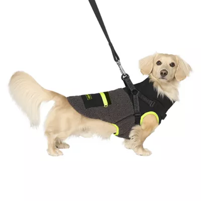 Product Canada Pooch Cool Factor Dog Harness Jacket - Black