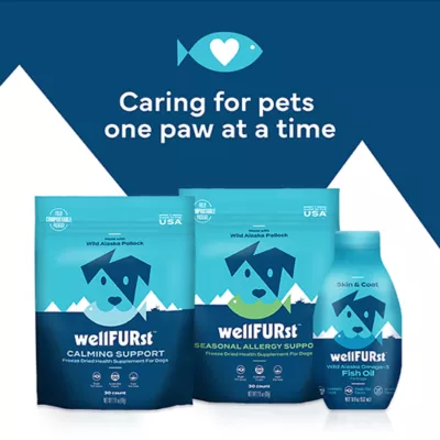 wellFURst Dog Seasonal Allergy Support, Freeze Dried Supplement Made with Wild Alaska Pollock. 30ct - Image 8