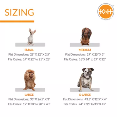 K&H Pet Products Deluxe Bolster Crate Fleece Pad - Image 2