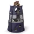 K&H Pet Products 3-Story Kitty Tower, Dark Denim image thumbnail 1