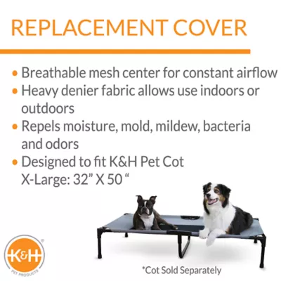 Product K&H Pet Products Original Pet Cot Replacement Cover