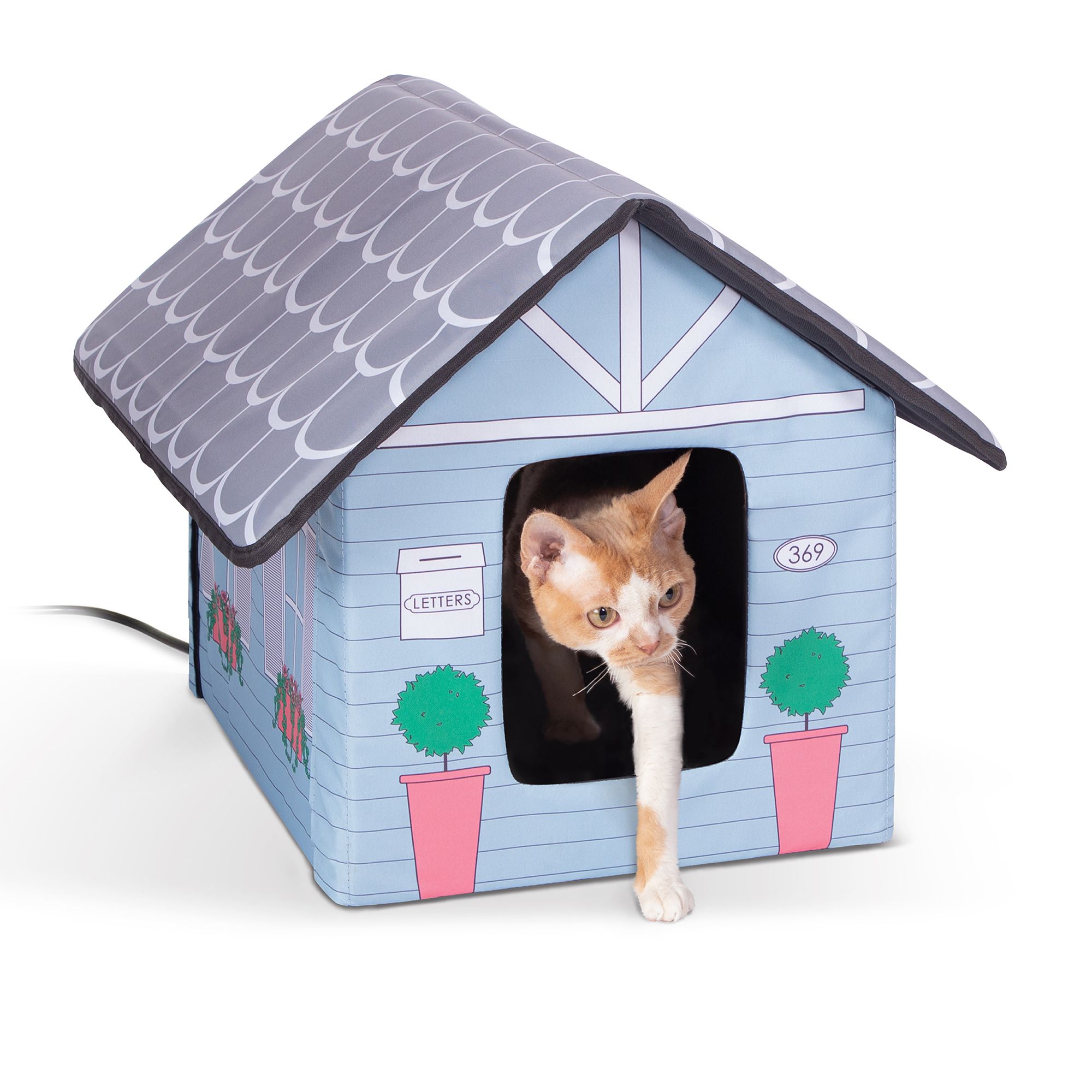 K&H Pet Products Outdoor Heated Kitty Cottage