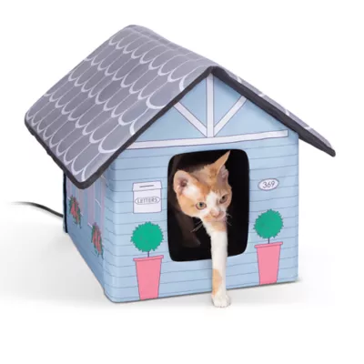 Product K&H Pet Products Outdoor Heated Kitty Cottage