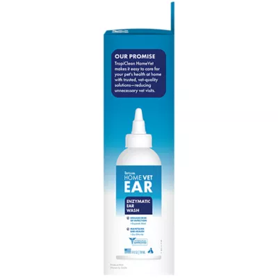 Product TropiClean HomeVet Enzymatic Ear Wash, 4oz