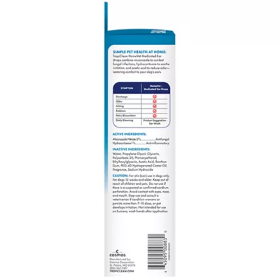 Product TropiClean HomeVet Max Strenth Ear Drops, 2oz