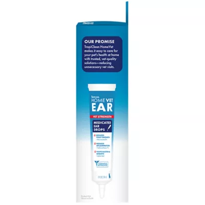 Product TropiClean HomeVet Max Strenth Ear Drops, 2oz