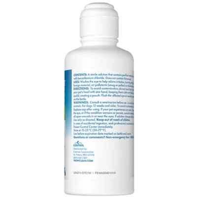 Product TropiClean HomeVet Soothing Eye Wash, 4oz