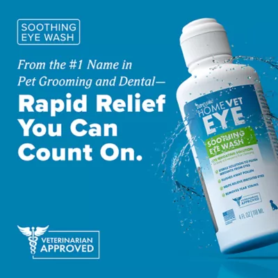 Product TropiClean HomeVet Soothing Eye Wash, 4oz