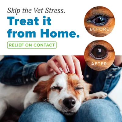 Product TropiClean HomeVet Soothing Eye Wash, 4oz