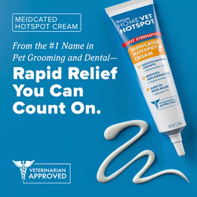 Product TropiClean HomeVet Hot Spot Cream, 1oz