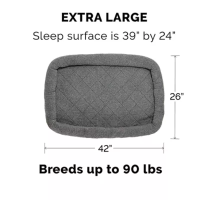 FurHaven Bolster Crate Pet Bed - Image 2